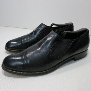 Stacy Adams Cap Toe Leather Dress Oxfords Formal Footwear Men's Shoes 9.5 D